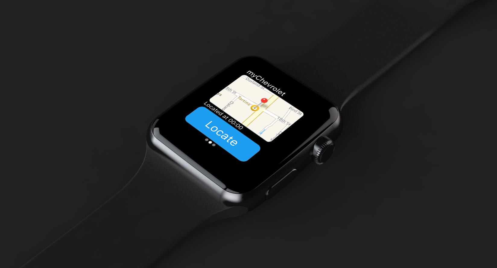 apple watch my chevrolet app, ui promotion